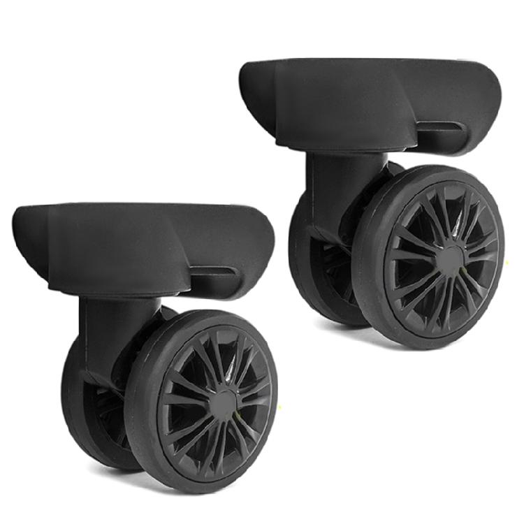 

1 Pair Replacement Luggage Wheels Portable Suitcase Wheels Luggage Swivel Parts