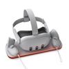 VR Headset Controller Charging Dock Helmet Fast Charging Base with LED Indicator with 2 Rechargeable Batteries for Meta Quest 3