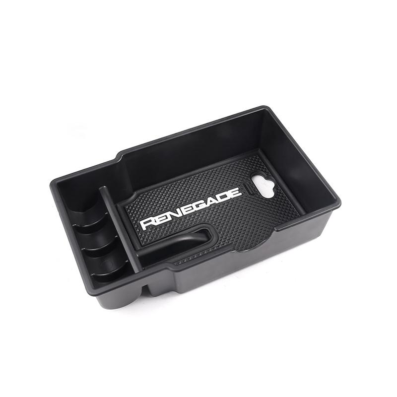 For Jeep Renegade BU 2015 2016 2017 2018      2024 2025 Car Central Armrest Box Storage Tray Accessories