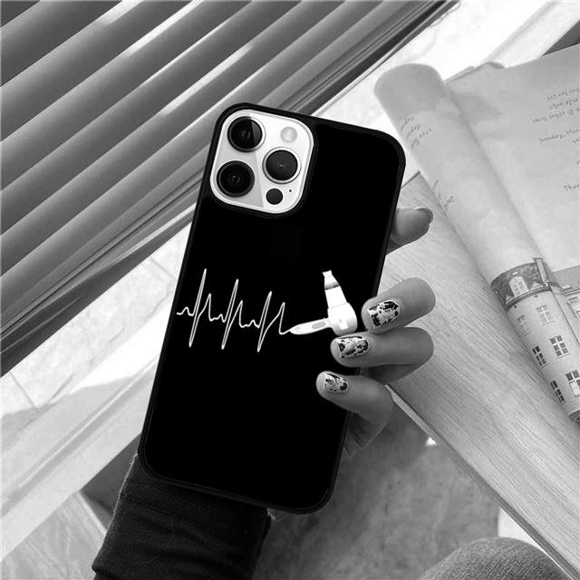 Hairdresser Comb Salon Hairdressing Hair Stylist Tools Phone Case For iPhone 17 Air 15 16 Pro Max 14 13 12 11 Pro Max Plus