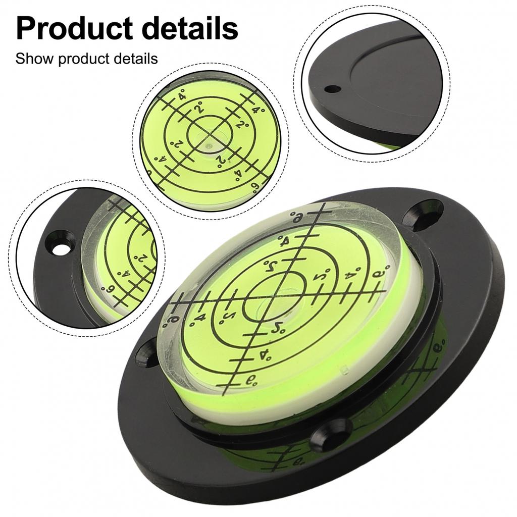 Premium Black Angle Bubble Level 50 X 12mmLevel for High Accuracy