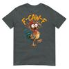 F Caw F Cocoș Pasăre Amuzantă Whisperer de Pui Fawk Unisex Tricou Unisex