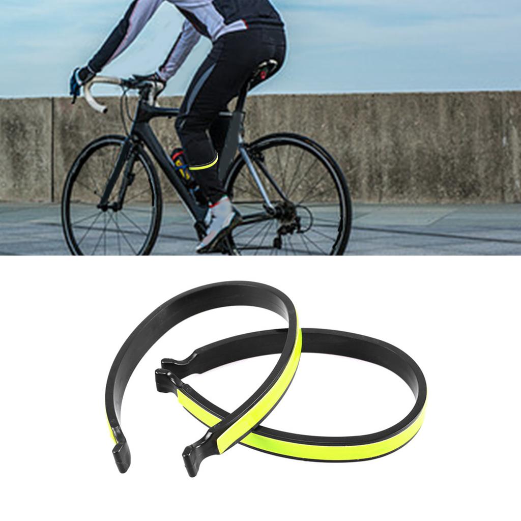 Cycling Trouser Clip Cycling Ankle Safety Band Reflective Bicycles Clip Pant Leg Cuff Clip Bikes Cycling Equipment