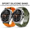 Silikonarmband für Samsung Galaxy Watch 8 Classic 46mm 8 Band 44mm 40mm Sport-Armband für Samsung Galaxy Watch Ultra 2025