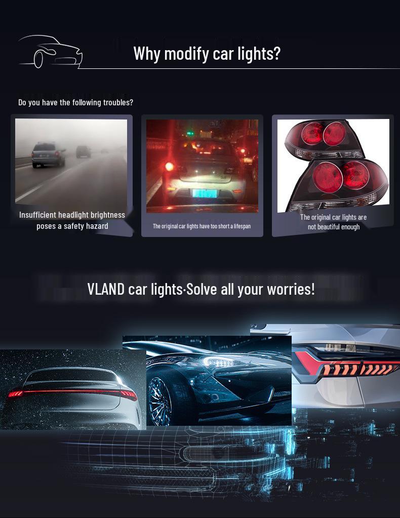 Compatible with GMC Sierra 2014-2018 Taillight Assembly: Turn Signal, Welcome Light, Brake Light.