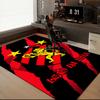 Sport Club Football Crest Printed Office Carpet Chair Cushion  Entryway Rug, Rugs for Living Room, Bedroom Christmas gifts