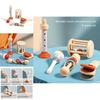 Wooden Baby Rattle Toy Set With Handheld Bell For Early Education And Comfort