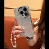 Bow striped Kitty for Apple 17 mobile phone case iPhone16Pro laser 14 flash diamond stars 15 sets