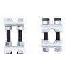 4pcs Mini Coil Spring Compressor, 2-Way Adjustable Spring Spacer, Durable and Stable Carbon Steel Shock Adjustment Tool