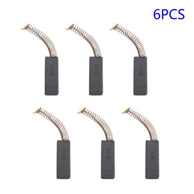 6Pcs Electric Drill 30mm X 11mm X 6mm Motor Carbon Brushes Spare Part