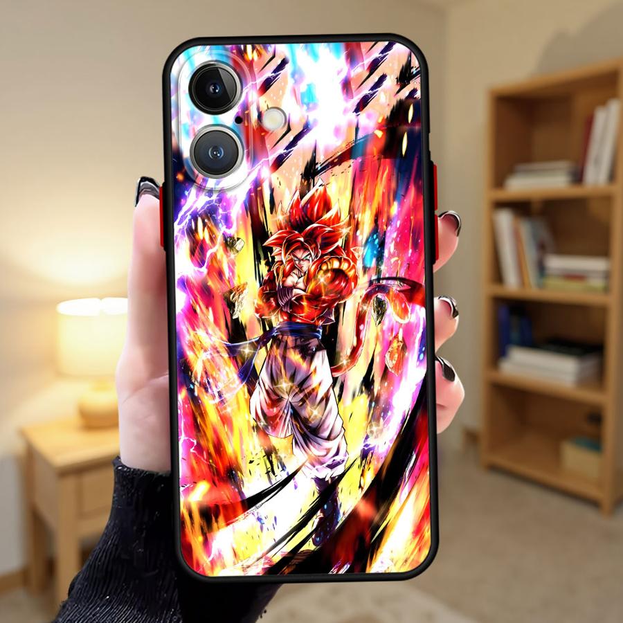 Hülle für iPhone 17 Air 14 XS 15 Plus 13 Mini 17 16 Pro Max 11 16e 12 Rückseite Handyhülle Dragon Ball Goku Talent