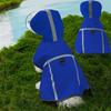 Hooded Dog Rain Poncho Windproof Waterproof Rain Jacket Soft Pet Raincoat  Medium Dogs