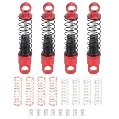 Single Cylinder Aluminum Alloy Shock Absorber Damper Set for Axial SCX24 90081 1 24 RC Car