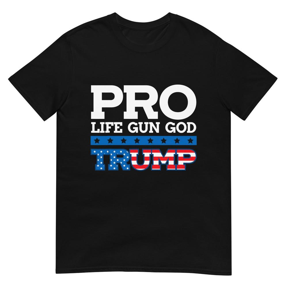 Футболка Pro Life Gun God Trump M