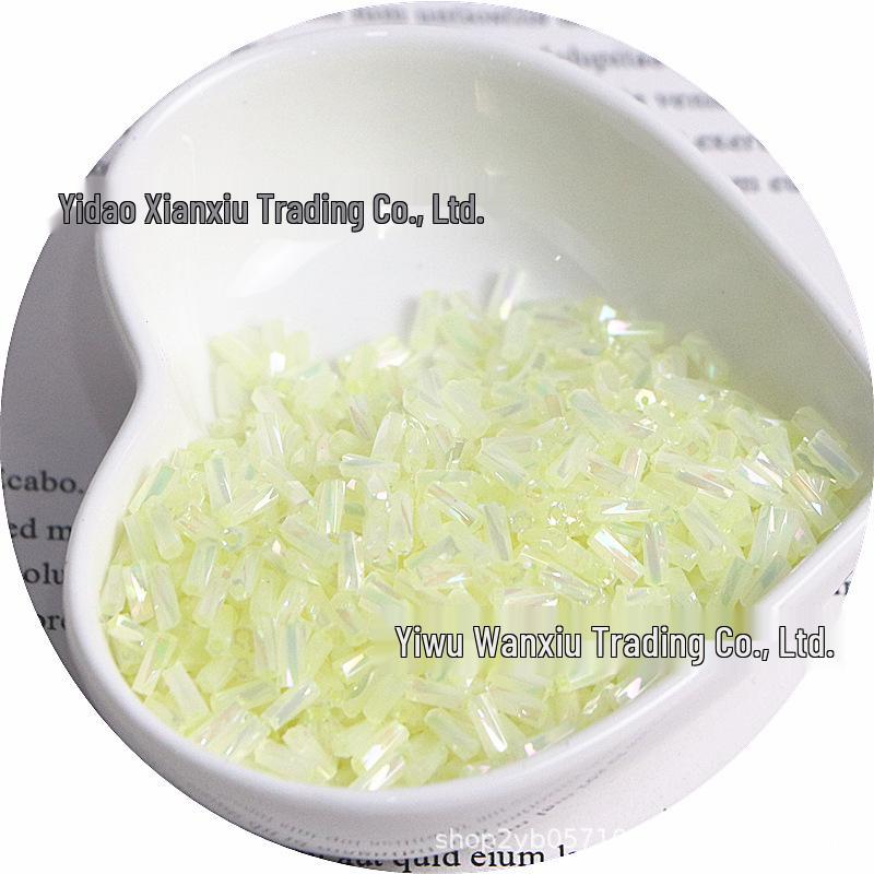 Creamy Cloud Spiral Twist Glass Beads for DIY Bracelets & Necklaces