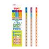 Tombow Pencil 2B Firm Grip Writing Hexagonal Barrel Surface Grip Pencil, (with Anti-Slip & Guide) KB-KG01-2B