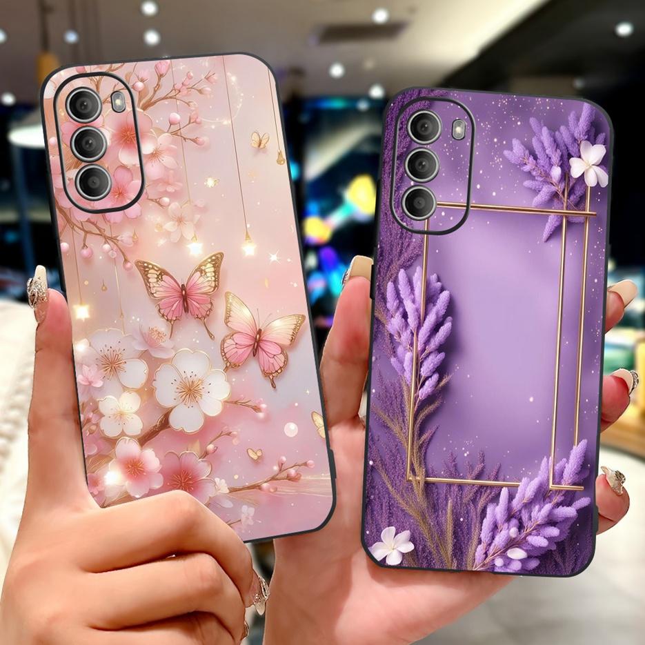 For Motorola Moto G51 Case Moto G71 5G Luxury Painetd Cover Soft Silicone Phone Case For Motorola G51 G 71 MotoG51 MotoG71 Shell