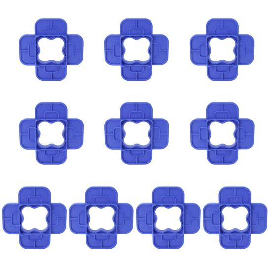 1/5/10/15/20 Peças Calços Espaçadores de Piso Design Compacto Ferramentas para Deck