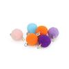 12pcs Plush Ball With Bell Cat Toy Replacement Head For Cat Teaser Funny Stick Pet Toy Accessory