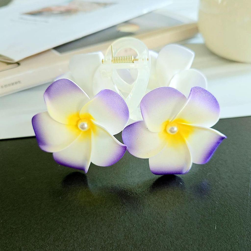 Egg Flower Claw Clip: 2026 High-End Women's Hair Accessory for Updos