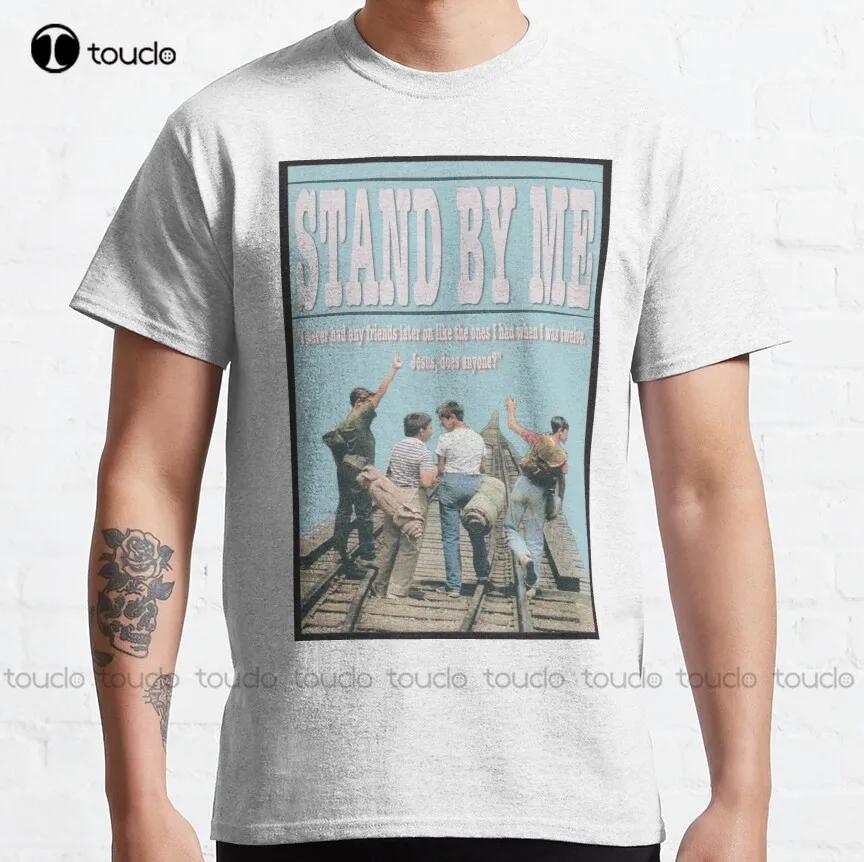 Stand By Me Klassisk T-shirt Unisex T-shirts Grafisk Anpassad Vuxen Tonåring Unisex Digitaltryck Xs5xl Alla Årstider Bomull T-shirt