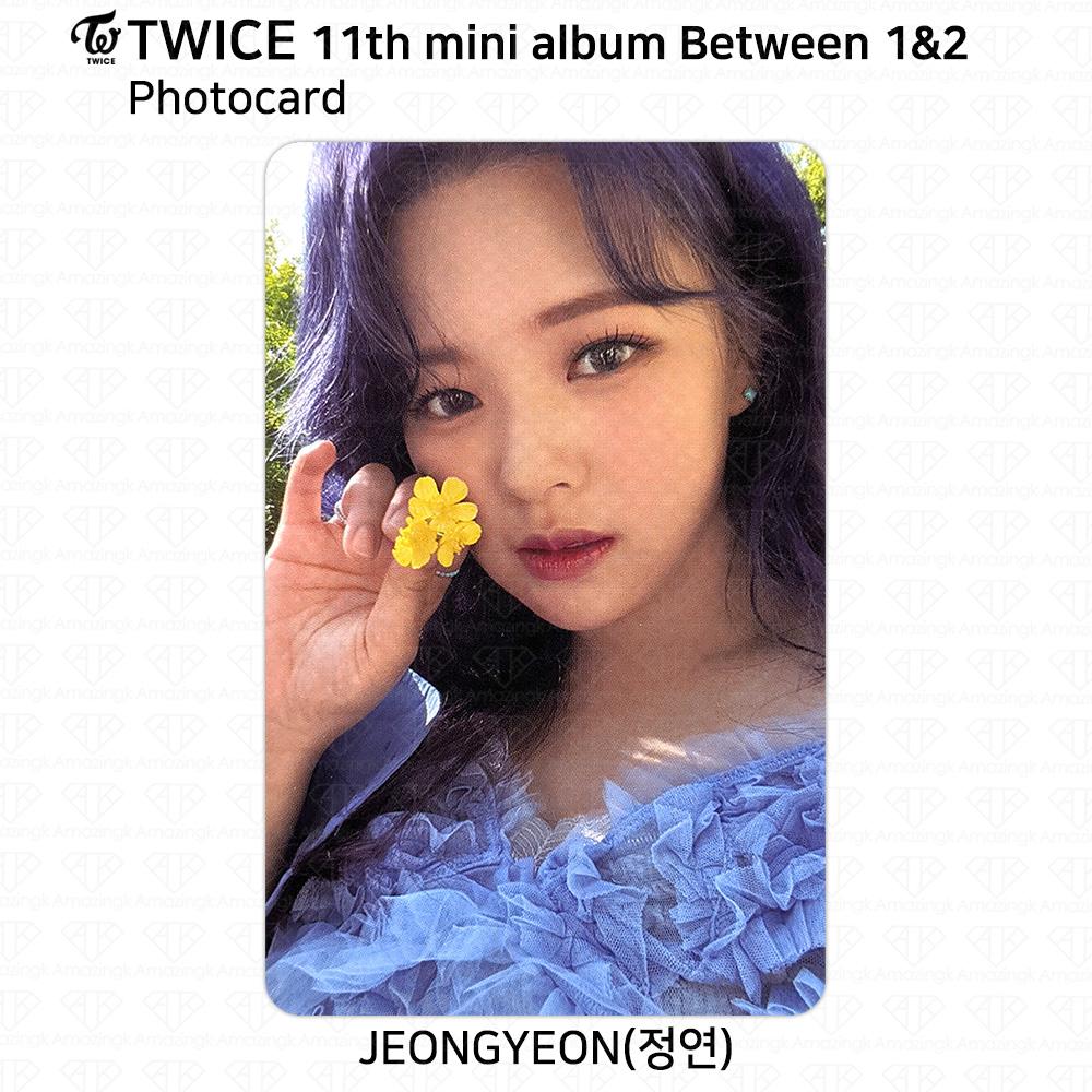 

TWICE 11-й мини-альбом «Между 1 и 2» Чонён Фотокарточка Открытка Polaroid POB Photocard - #04