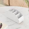 1Pcs Remote Control Holder Multi Compartment Desktop Organizer Storage Caddy For Tv Remotes Office Supplies Home Table Decor