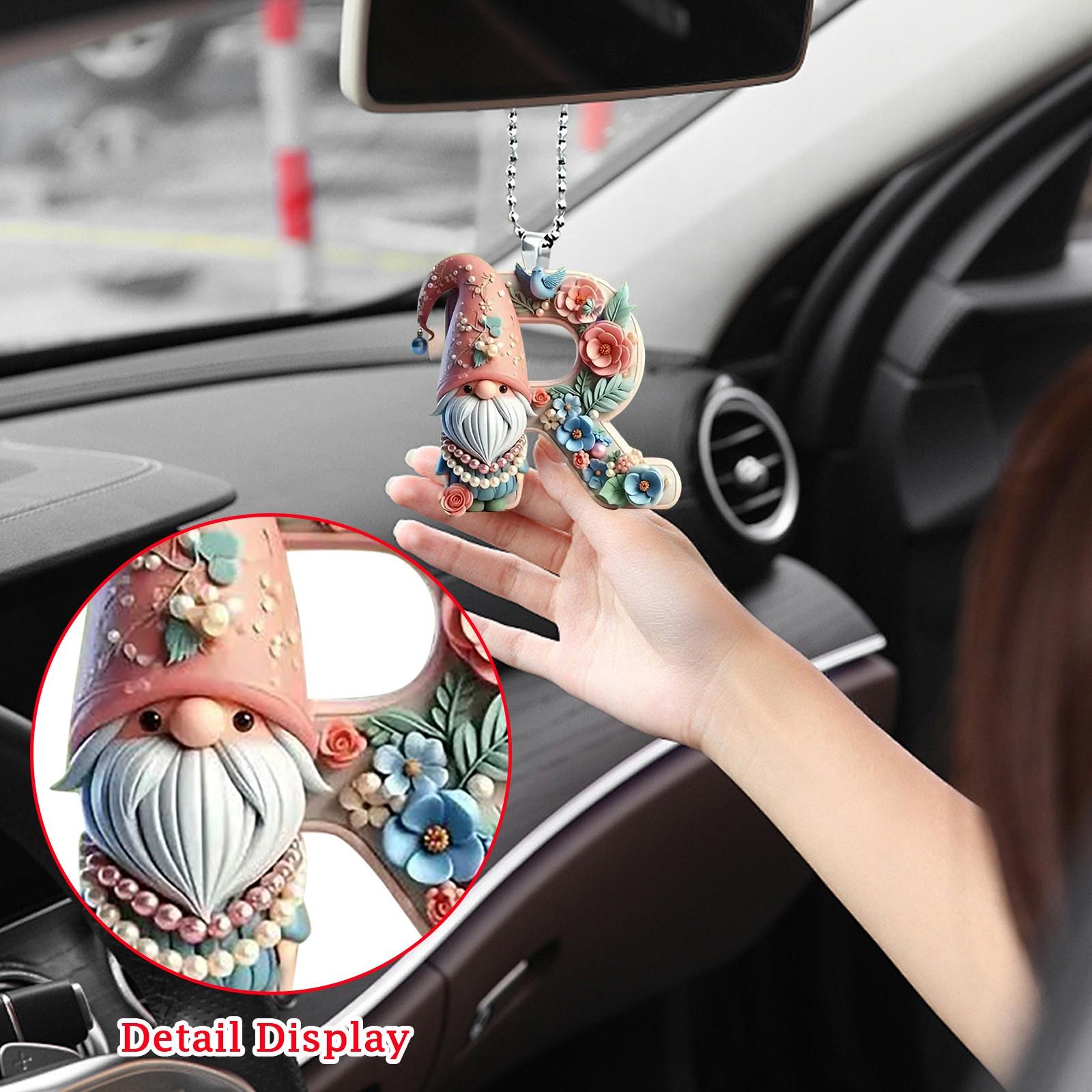 2D Самолет Рождественская Акриловая Гном Буква Рождественская Елка Подвеска One Size — фото 4