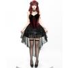 Halloween Court Duchess Diablo Gothic CO Uniform Cosplay Vampire Demon Witch Lace Dress