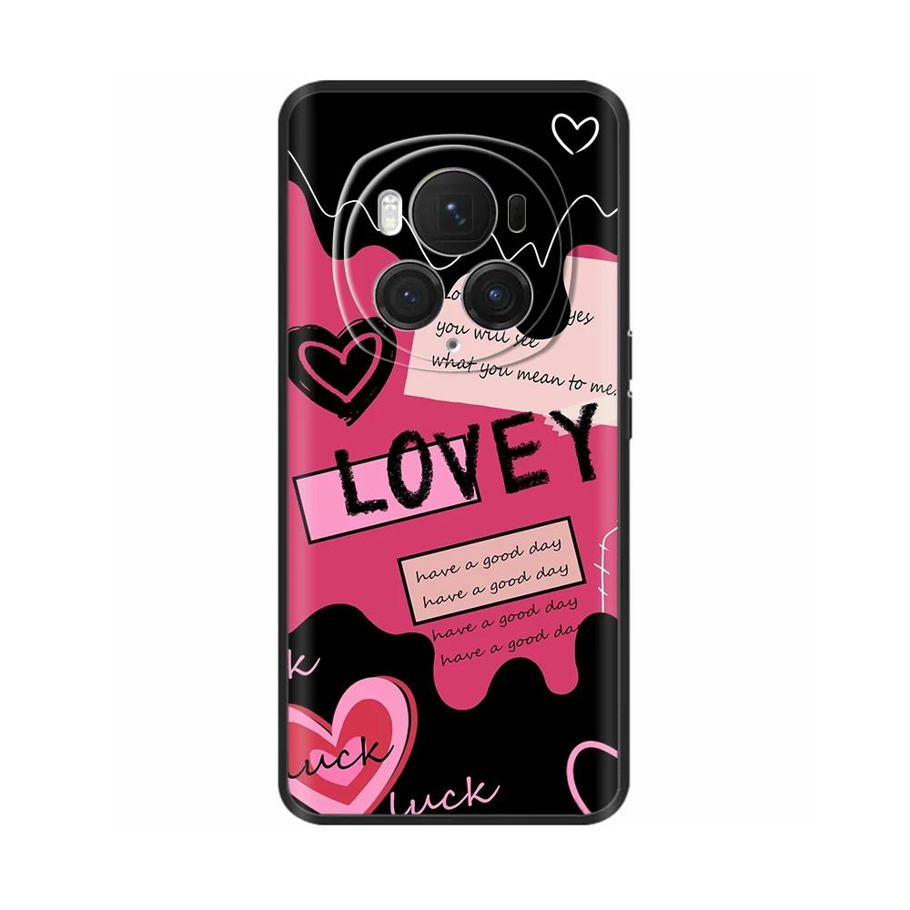 For Honor Magic6 Pro 5G Case For Huawei Honor Magic 6 5G Creative Soft Liquid Silicone Protection Phone Cover for Magic 6 pro