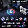 BAIM3 2025 Hot E60 E93 2025 For BMW M X3 X5 X6  2pcs Car Door Welcome LED Projector Laser Logo Door Light For BMW 50th Anniversary Edi
