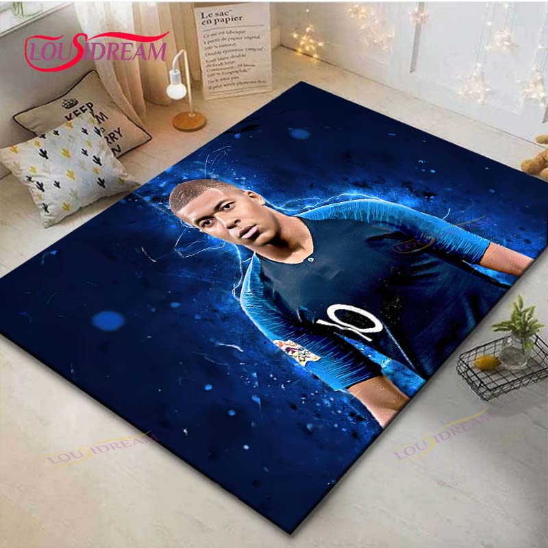Cristiano Ronaldo--Messi-Neymar Print Tapijten Woonkamer Antislip Vloerkleed Kinderkamer Matten Speelmat Groot Tapijt Decor