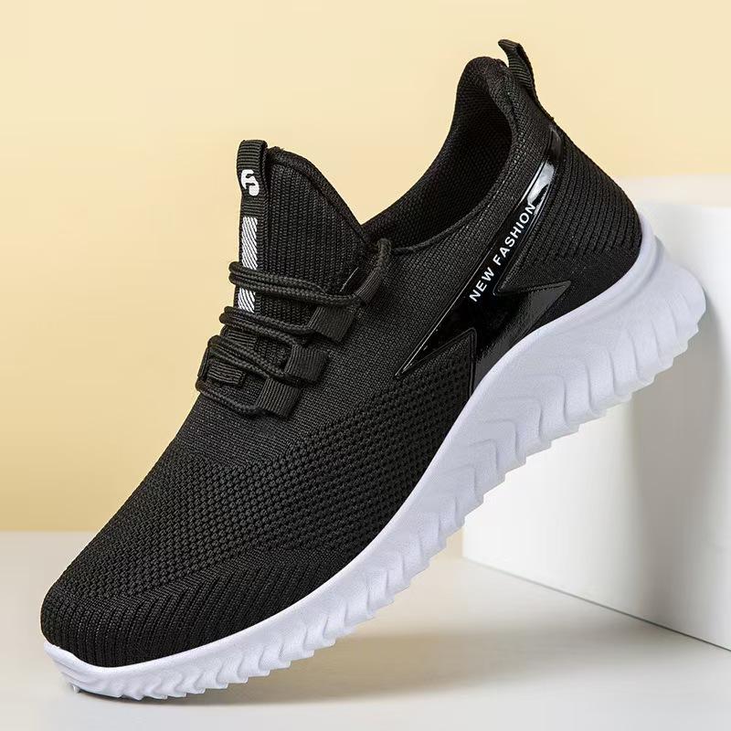 Anti-slip Elderly Shoes Lightweight Sports Shoes Casual Middle School Women's Shoes Spring Old Steadi Shoes Soft Sole Comfortable Mother Shoes