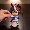 Uma Musume Pvc Figure Model Toy With Interchangeable Faces For Collectors And Fans