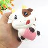 (H0826)Adorable Cartoon Cow Charm Slow Rising Pressure Stress Reliever Hobbies Toys