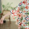 DIMANAF New 2026 Women Plus Size Summer Casual Long Dress Cotton Loose Oversize Maxi Floral Print Beach Sundress