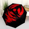 1 szt. Parasol Naruto z sylwetką, automatycznie otwierany/zamykany - Kompaktowy parasol podróżny, idealny dla kobiet i mężczyzn - Idealny prezent urodzinowy/świąteczny, 161
