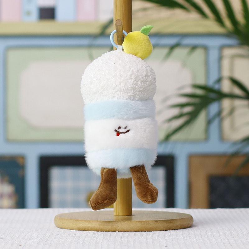 Plush Cake Pendant Cute Soft Toy For Kids And Women Gift