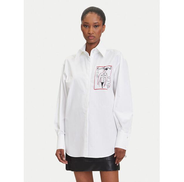 Рубашка KARL LAGERFELD A3W11040 EU 44