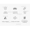 For Haval H9 2024 2025 Car Water Cup Holder Silicone Pad Car Water Cup Holder Liquid Silicone Protective Pad Interior Accessory