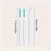 3-piece Set of Vacuum Flask Lid Gap Cleaning Brush, Kettle Spout Groove Cleaning Brush Baby Bottle Nipple Small Brush