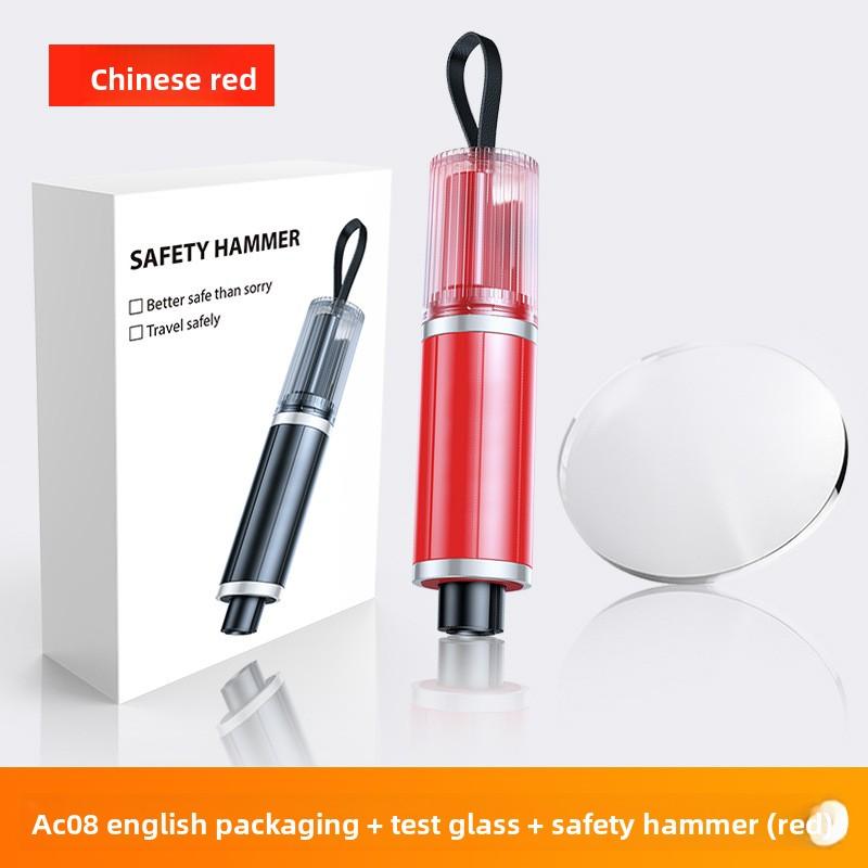 

Автотовары Аварийный молоток Мини Компактный Эвакуационный Многофункциональный Молоток для разбивания окон Резак для ремня безопасности Аварийный молоток безопасности