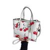 2025 Damen Retro Kirschdruck Tragetasche: Schulter- und Umhängetasche mit großem Fassungsvermögen