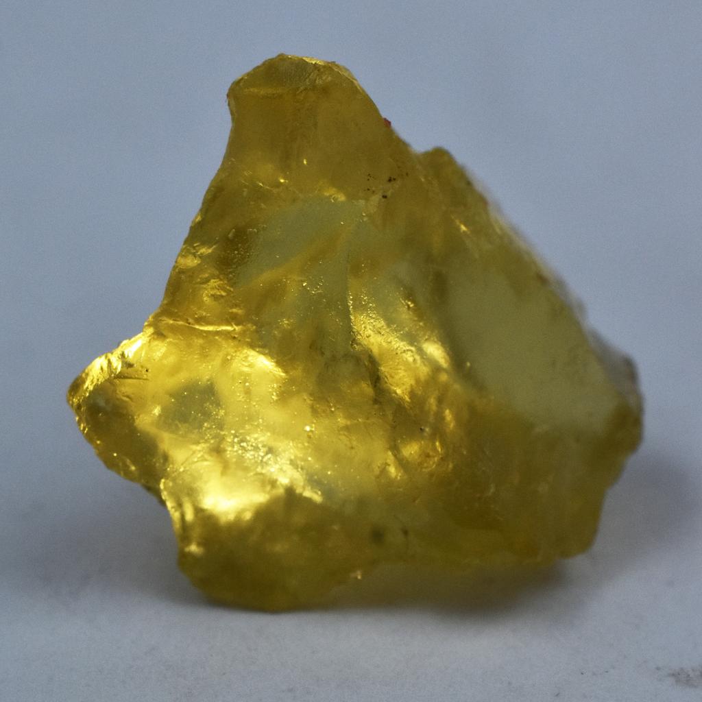 Natural Topaz Loose Gemstone 42.60 Ct Uncut Raw Rough Lemon for Lapidary and Gem Collections