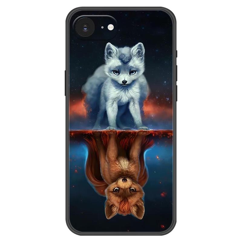 Phone Case For iPhone 16E iPhone16E SE 2025 SE4 5G Cases Soft Silicone Cover For iPhone SE4 Fashion Case Full Protector Shells