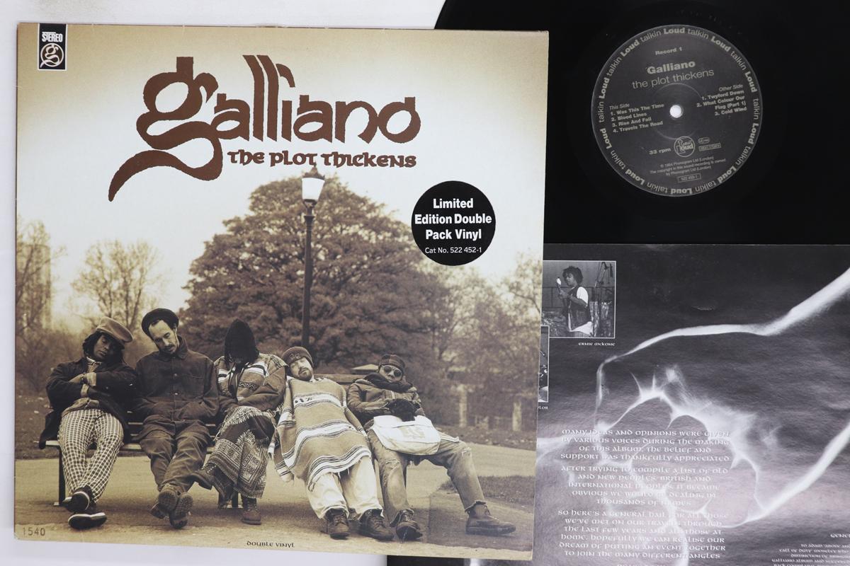 

LP Record GALLIANO Plot Thickens 5224521 TALKIN LOUD 1994 UK Dance Electronica Used