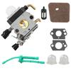 Carburetor Kit For FS55 For FS55R For FS55RC For FS38 For KM55 With Air Filter Fuel Pipe Gasket Brushcutter Lawn Mower Parts