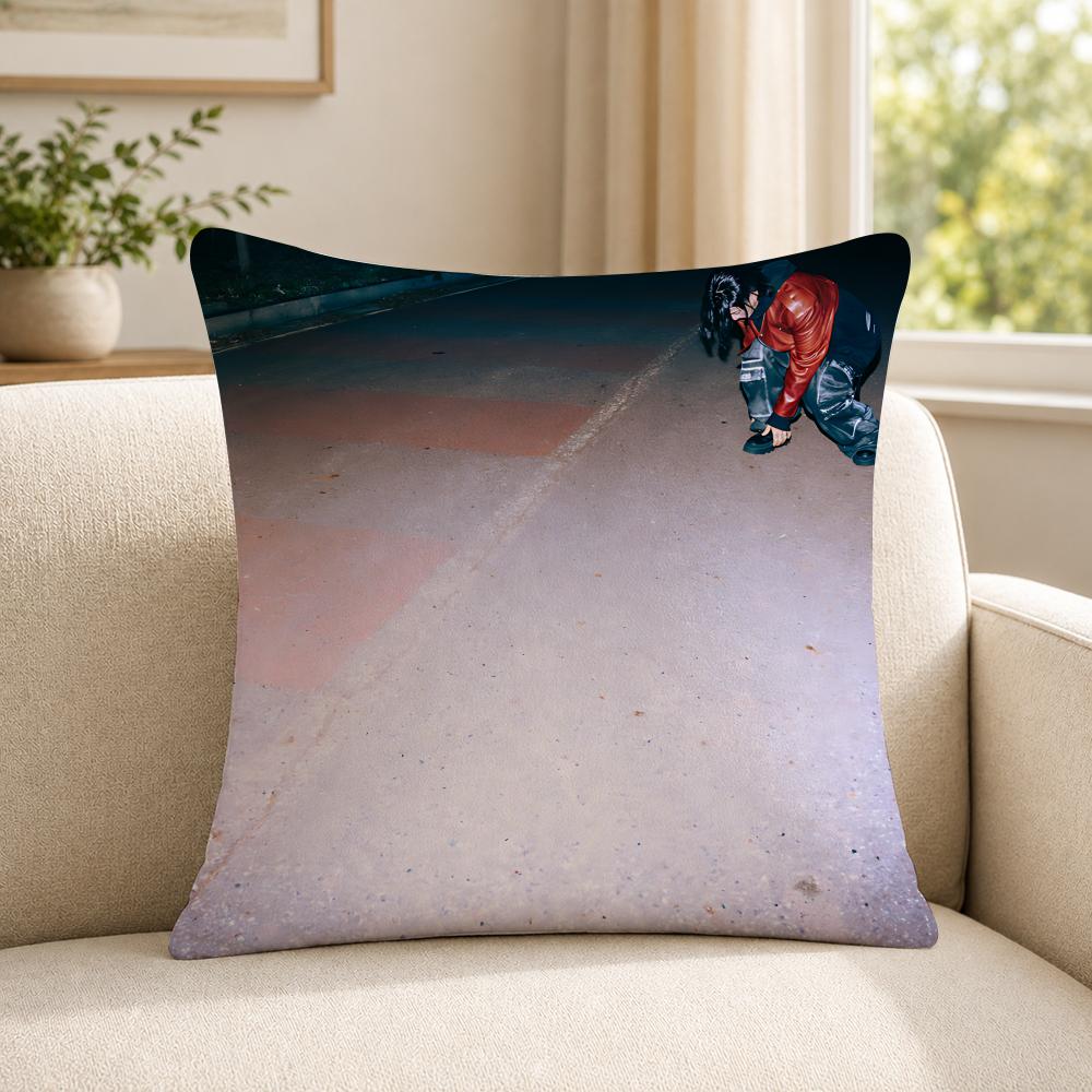 Singer BBryan CChase Cushion Cover Soft Short Plush SkinFriendly Cushion Case for MultiScene Use