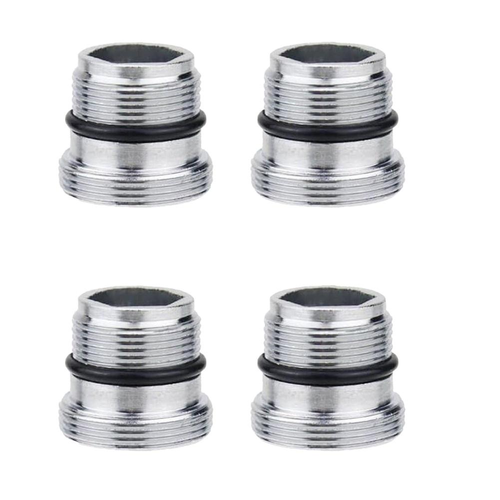 Robust Copper Faucet Connectors 4 Pack from 5 To M22 Male Threads
