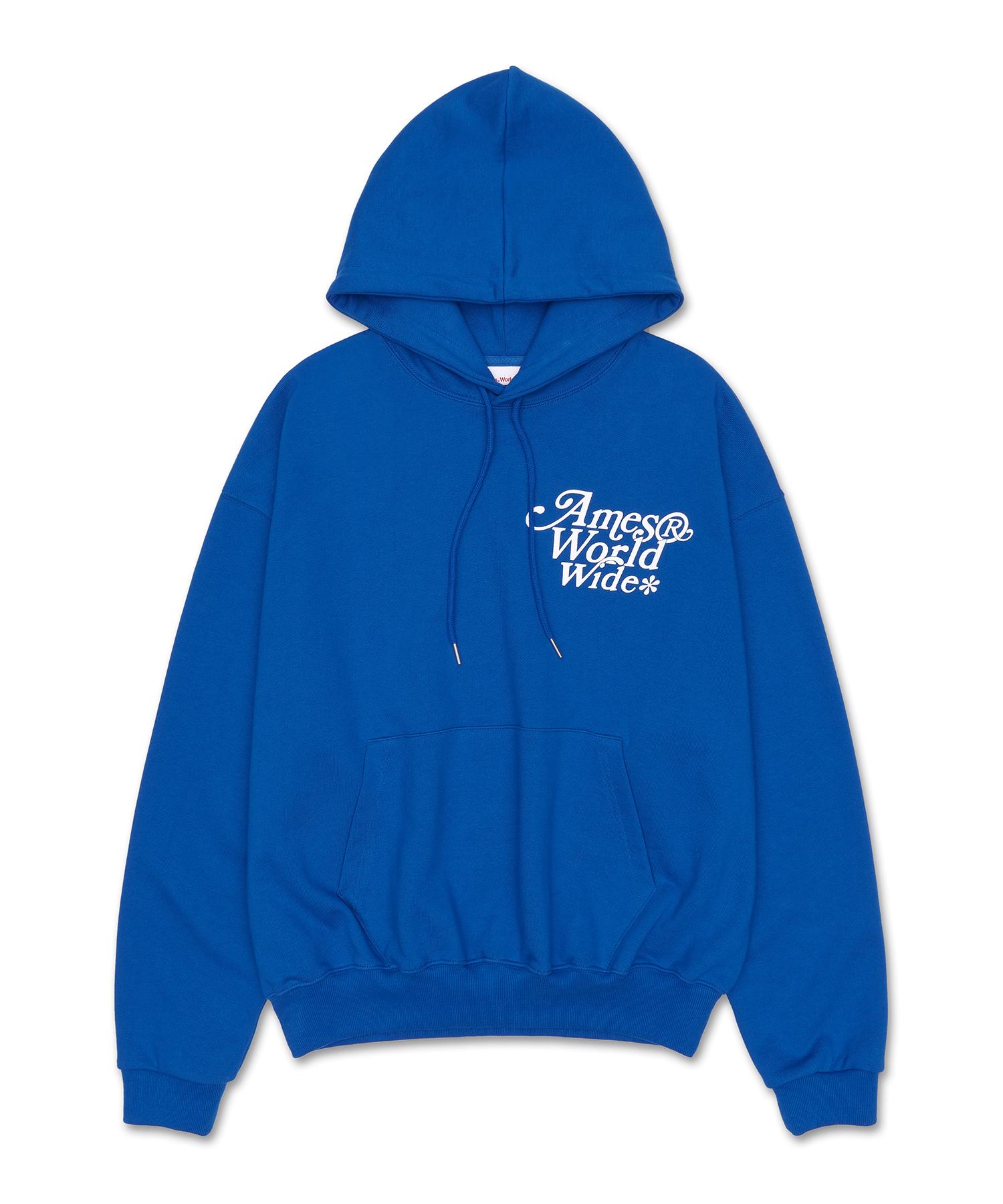 Синяя толстовка с логотипом Ames Worldwide Signature (Am2Cfum401A) Blue/Blue/S
